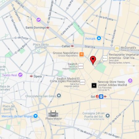 Cool Y Centrico Apt 6Px En Plena Plaza Del Carmen E2 Μαδρίτη Εξωτερικό φωτογραφία